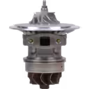 Core de turbocompresseur TA3401 FOR 466334-0005 vue avant, roue compresseur et turbine visibles