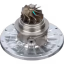 Vue de dessous du core turbo FOR 8973628390 montrant le boîtier turbine et les ailettes