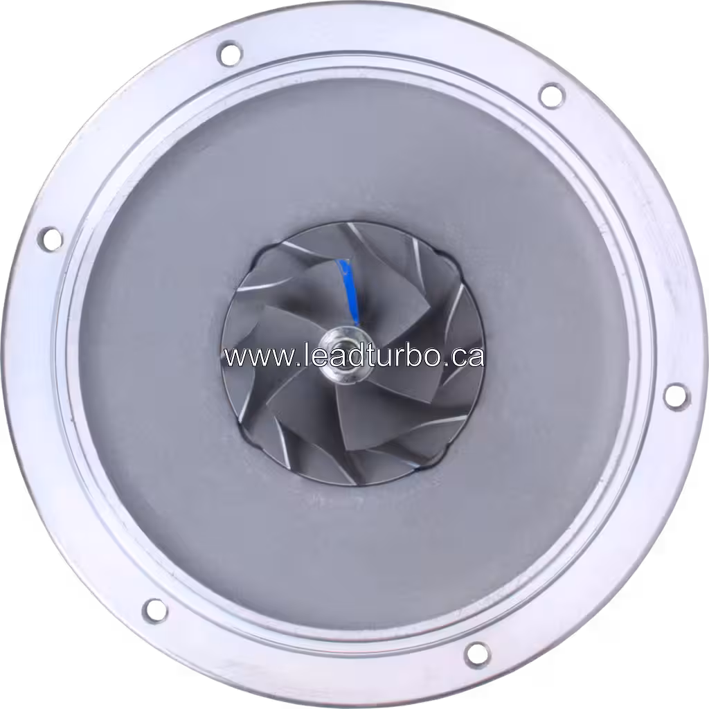 Assemblage de core de turbocompresseur métallique avec trous de boulons pour Hitachi ZX210