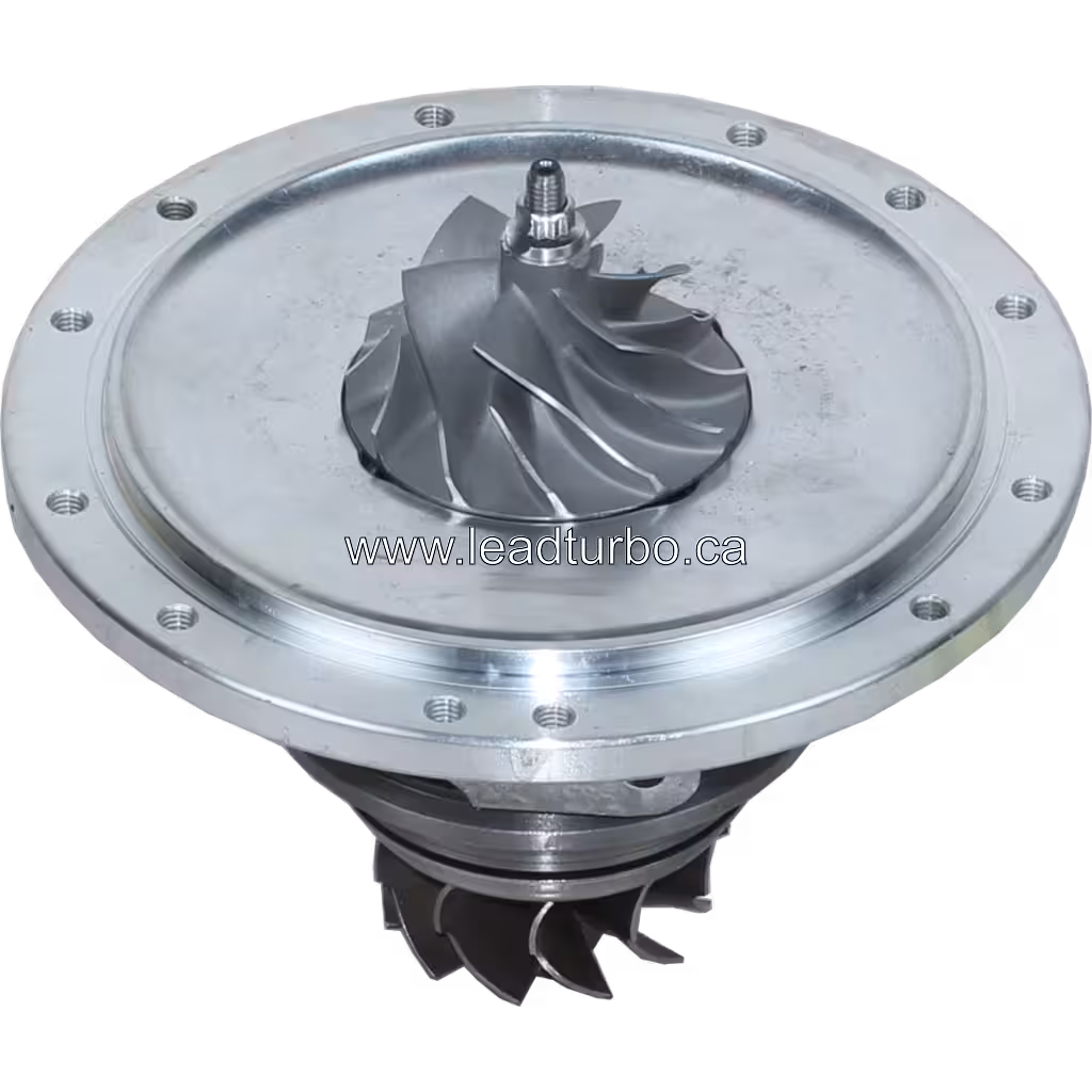 Core turbo RHF55 pour Isuzu 4HK1 vue 45 degrés