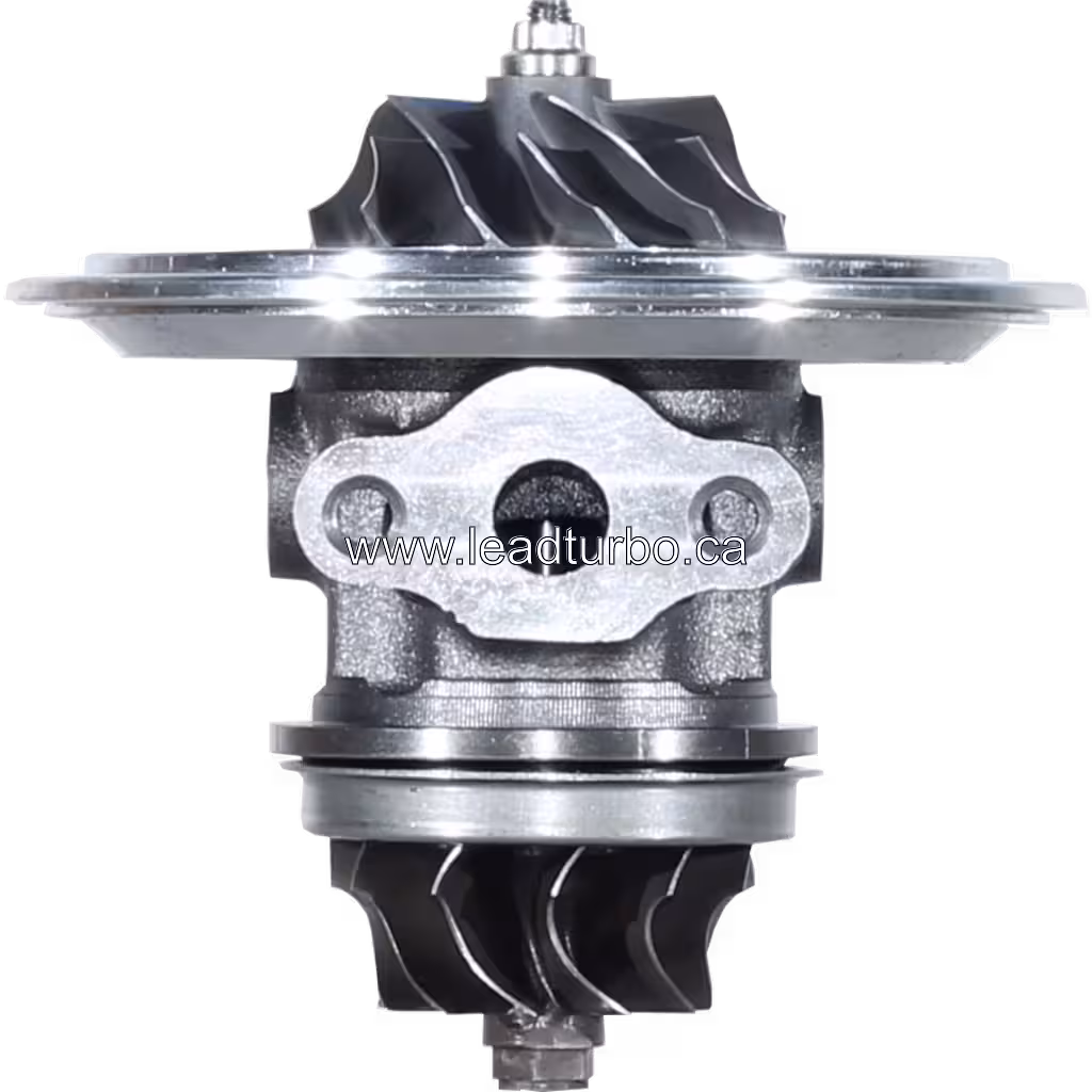 Vue avant du core de turbocompresseur TB2815 réf. 431876-0056 pour Nissan SR20DET