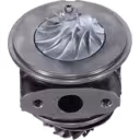 Vue du core turbo avec roue compresseur et turbine