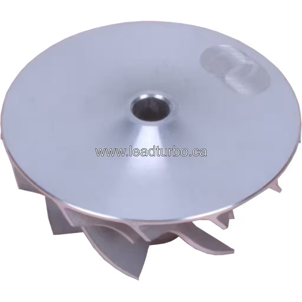 FOR 454163-0002 CW-U Compressor Wheel for J96 Turbocharger Replacement bottom 45 degree view