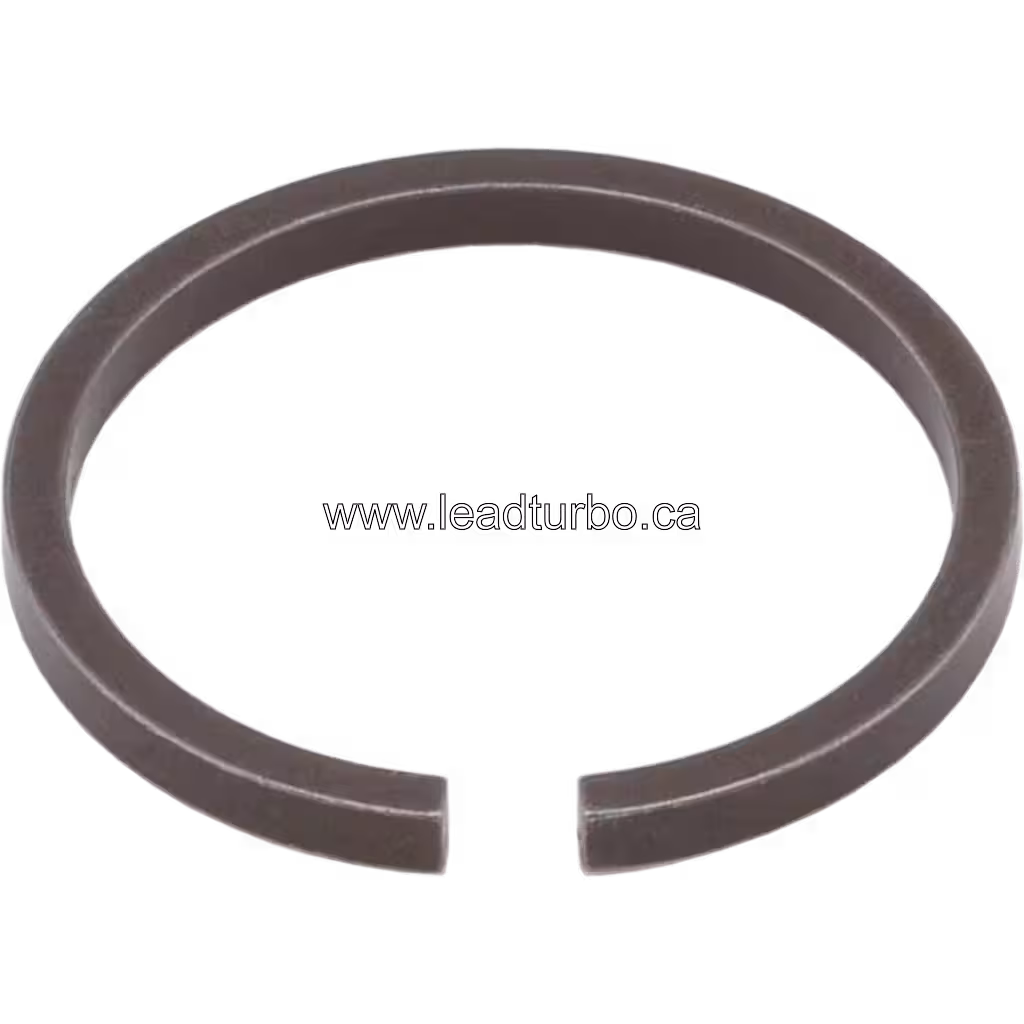Split ring viewed from a 45-degree angle