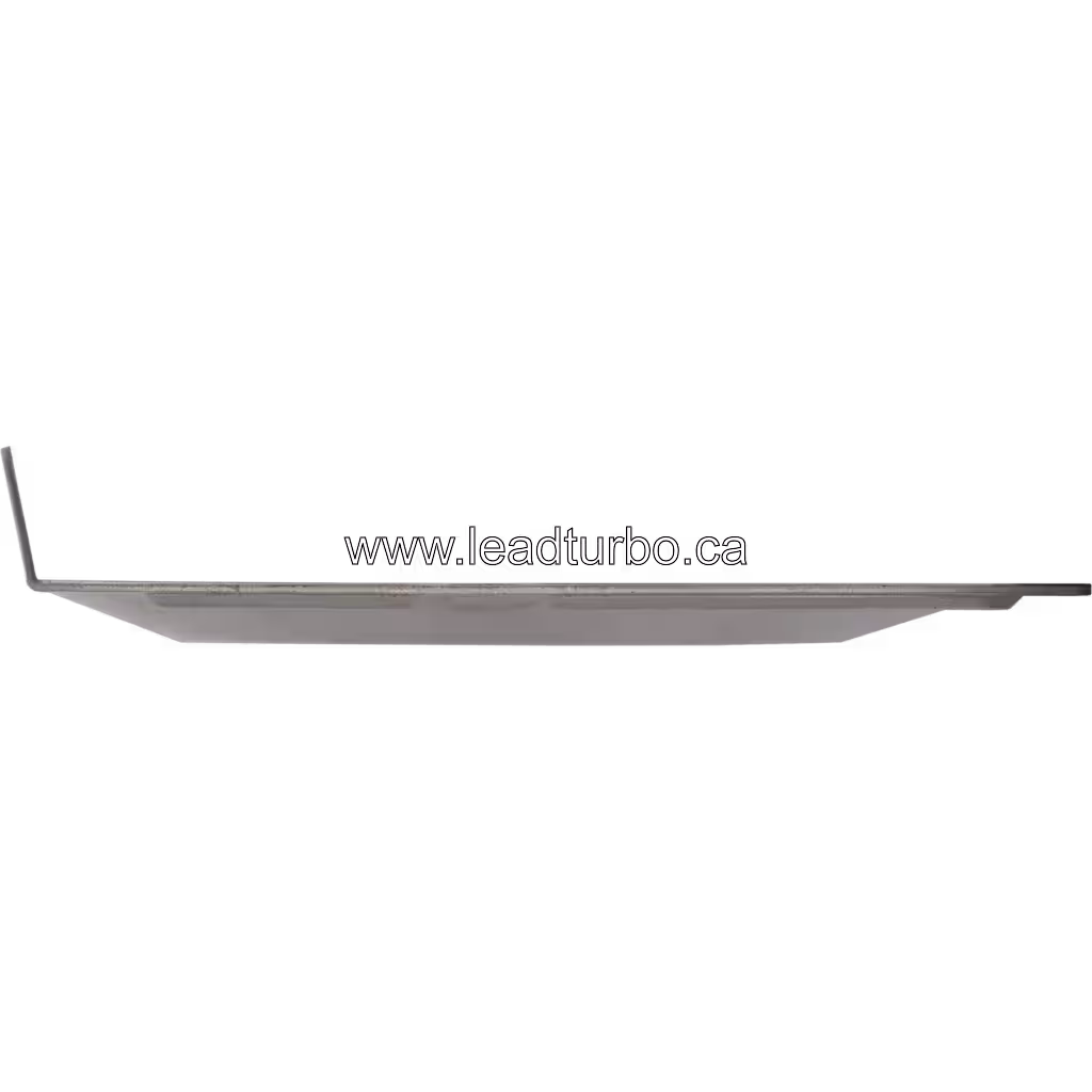 HX83 turbocharger oil deflector front view