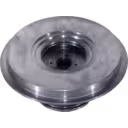 Housing de paliers HX55 vue en biais, rainures de usinage visibles