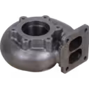 J96 turbine housing FOR 3802077 TH top view with volute casing and mounting bosses