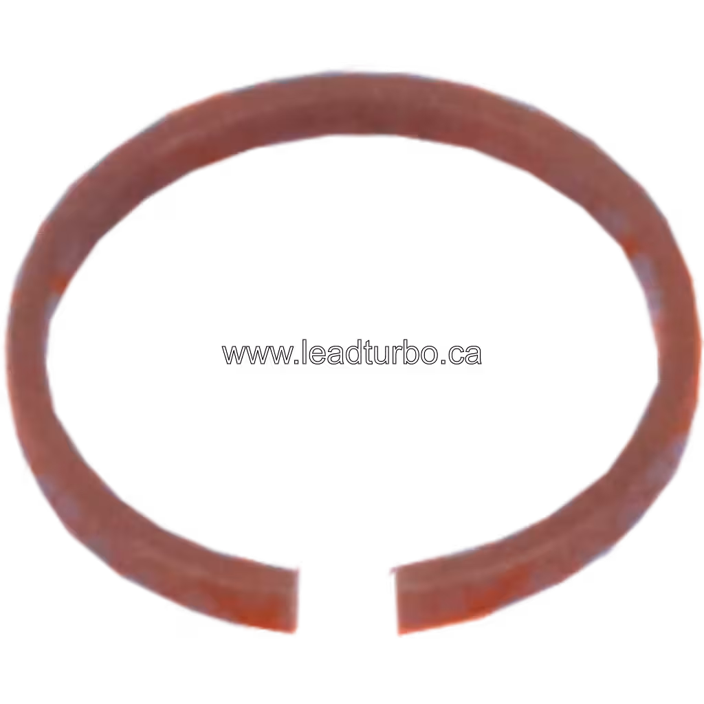 J96 turbocharger piston ring, part 28200-4A470-R PRT, reddish-brown split ring