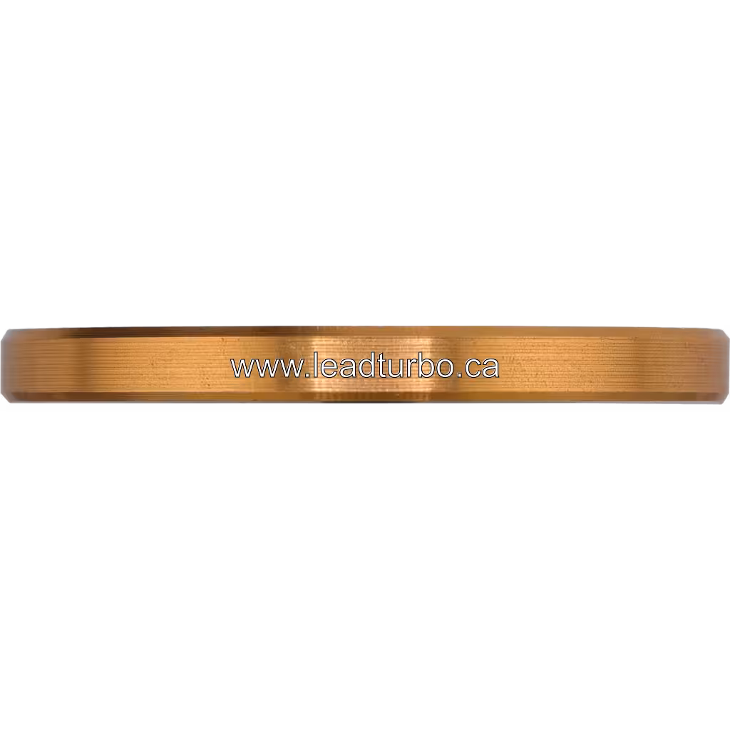 K27 turbo thrust bearing for KAMAZ 740 30,31, copper-colored cylindrical component with flanged face