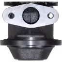 Nothing bearing housing for turbocharger replacement