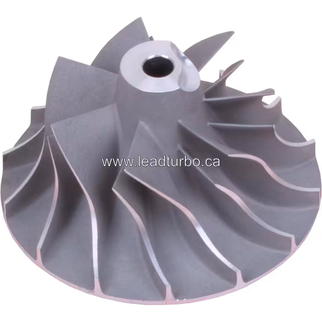 Roue de compresseur 5327-123-2328 vue de face, design radial