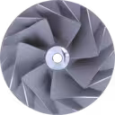Roue de compresseur de turbocompresseur pour Volvo TD123E