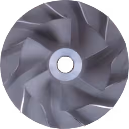 Roue de compresseur pour turbo J96 - Réf. 454163-0002 CW-U