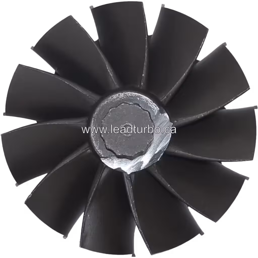 Roue turbine Isuzu 6SD1T Hitachi EX300-3C vue de face