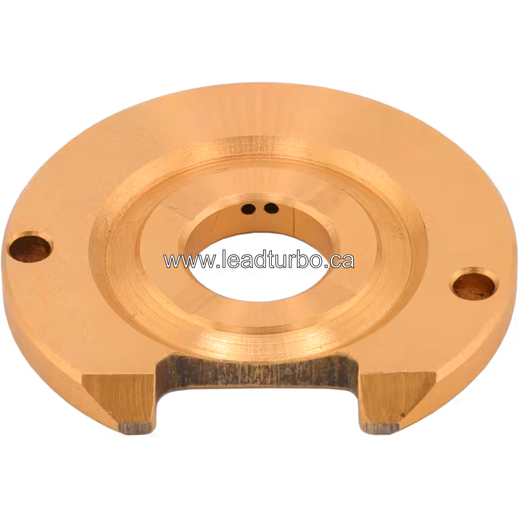 Pièce métallique cylindrique avec encoche en U pour turbo K27