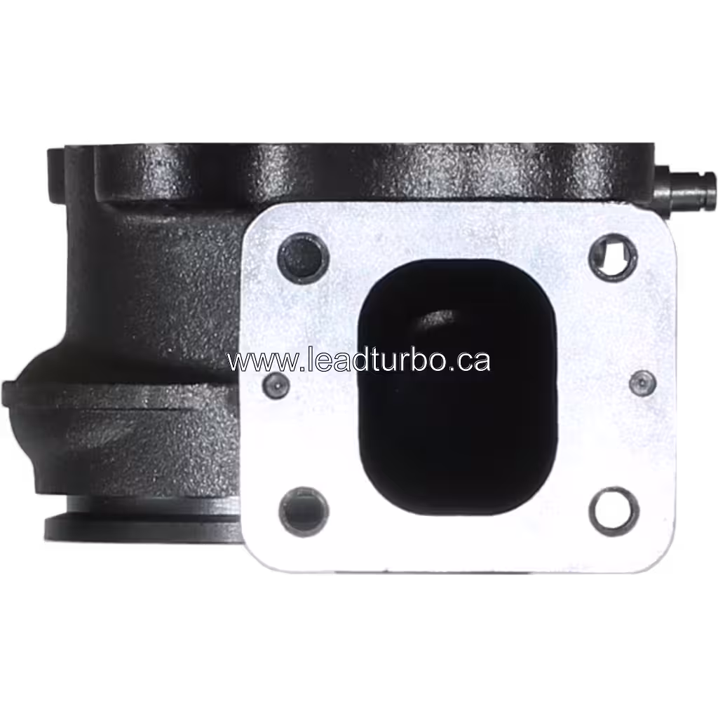 Turbine housing J96 0K05813700C TH vue avant avec bride d'échappement