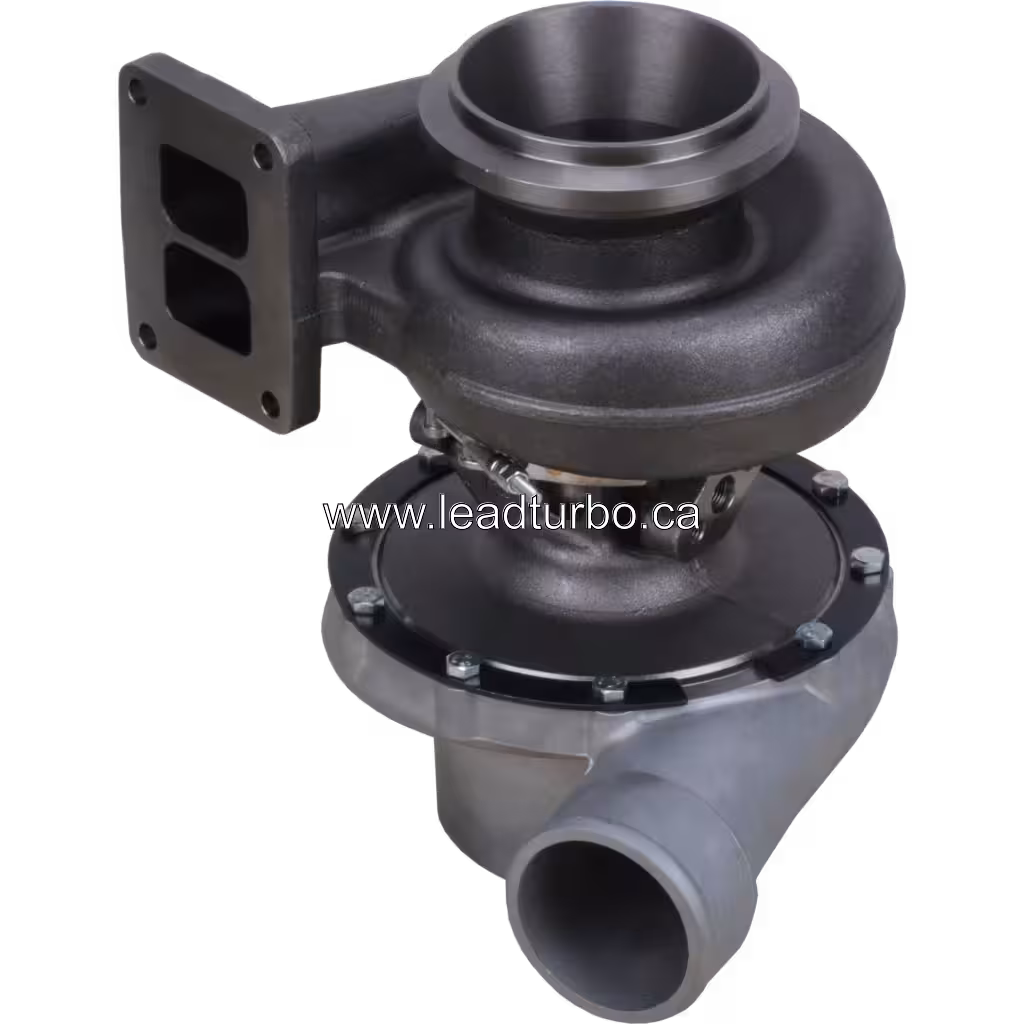 Turbo HT3B 3522867 Remplacement Cummins NT855-M240 bottom 45 degree view