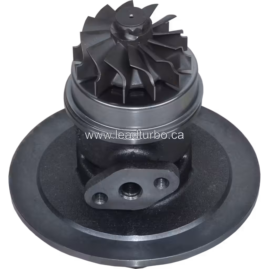 Turbocharger core assembly for truck engines