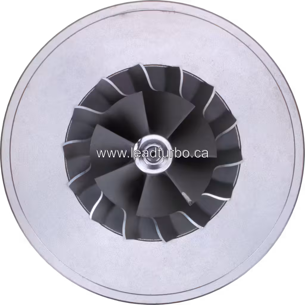 Turbocharger Core for John Deere 6081H Timberjack top view