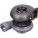 Heavy Duty Turbocharger Assembly Side View