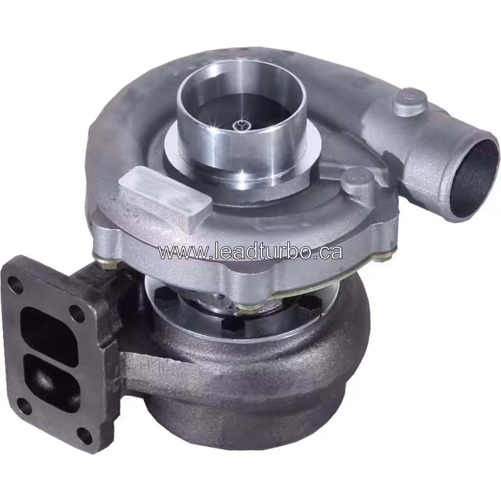 Turbocompresseur 11033834 TO4E10 pour Volvo TD73K A25C 45 degree view