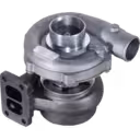 Turbocompresseur 11033834 TO4E10 pour Volvo TD73K A25C thumbnail 2