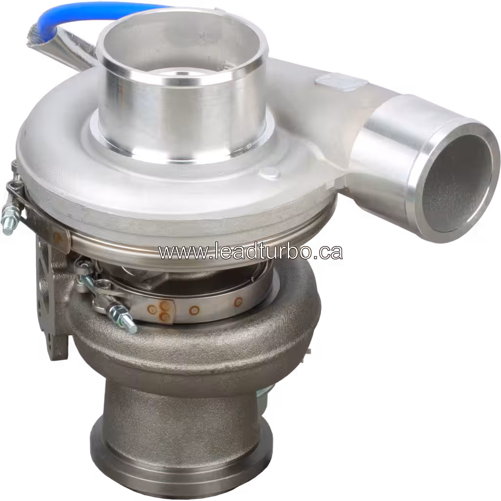Vue de dessus du turbocompresseur 2507696 pour CAT 325D L C7