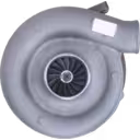 Turbocompresseur 310135 3LM373 vue avant avec carter compresseur argenté