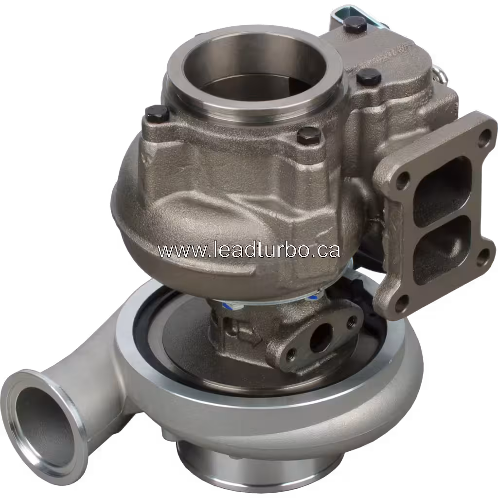 Turbocompresseur 3533010 pour Cummins 6CTA avec connecteur électrique visible