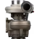 Turbocompresseur 3533010 HX40W avec carter de turbine en fonte et bride à deux boulons