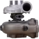 Turbocompresseur 3590060 H2D avec carter compresseur argenté et carter turbine gris foncé