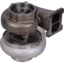 Turbocompresseur de remplacement 6502-52-5010 montrant le carter central et les ports d'huile