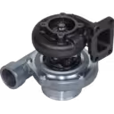 Vue supérieure du turbocompresseur GT3582R avec sortie compresseur circulaire