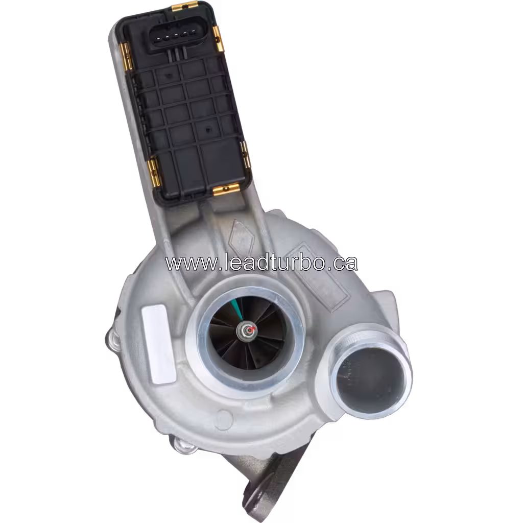 Flanche de sortie turbine et ports de refroidissement du turbocompresseur 802733-0004