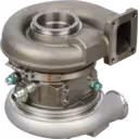 Turbocompresseur Iveco Cursor 10 avec flange d'échappement carrée