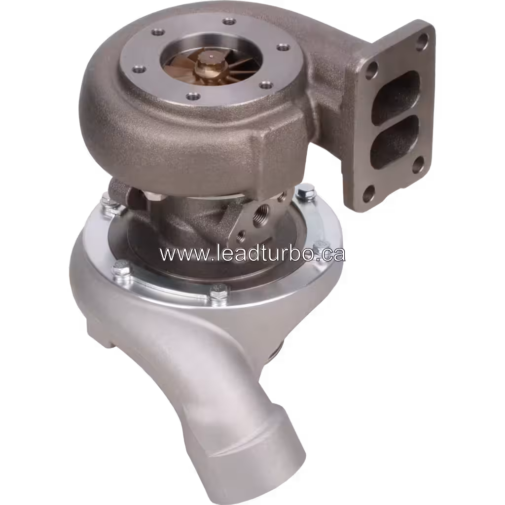 Turbocompresseur industriel S2B avec roues compresseur et turbine visibles, référence 5010339463B
