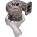 Turbocompresseur industriel S2B avec roues compresseur et turbine visibles, référence 5010339463B