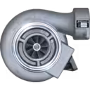 Turbocompresseur SE652CJ TD09L-34QRC vue avant pour Perkins 4006T