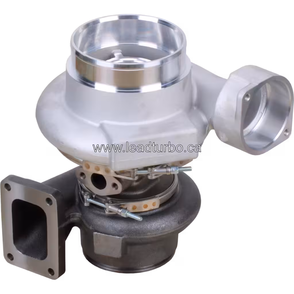 Turbocompresseur SE652CJ vue supérieure 45 degrés avec boîtier compresseur
