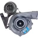 Vue du turbocompresseur de rechange pour moteur PSA