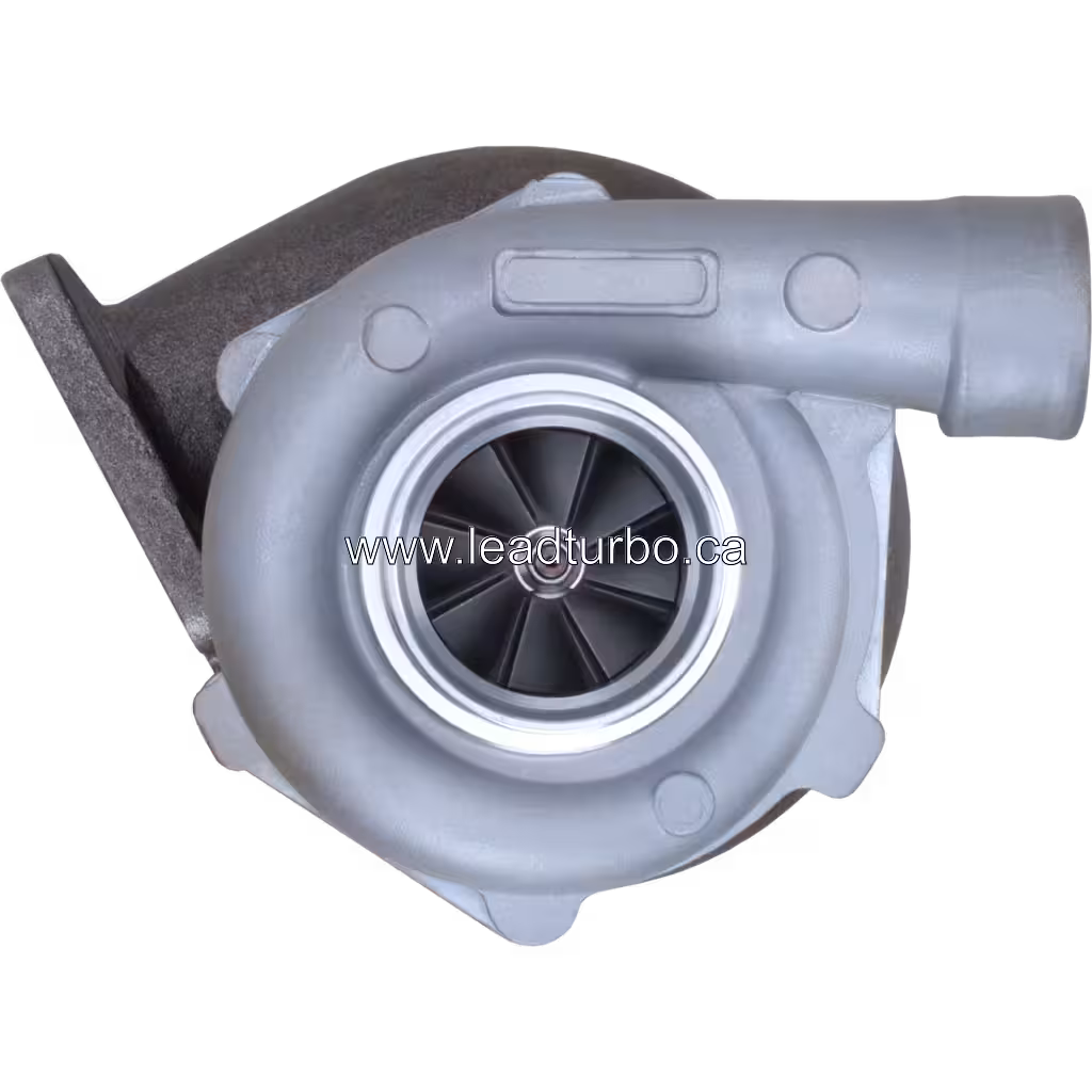 Détail de la roue compresseur du turbocompresseur TO4B28