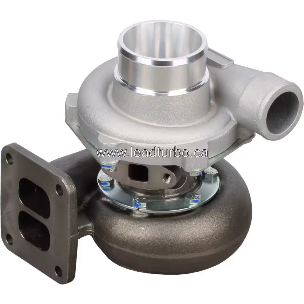 Turbocompresseur de remplacement RE26120 TA3401 pour John Deere 6359T 45 degree view