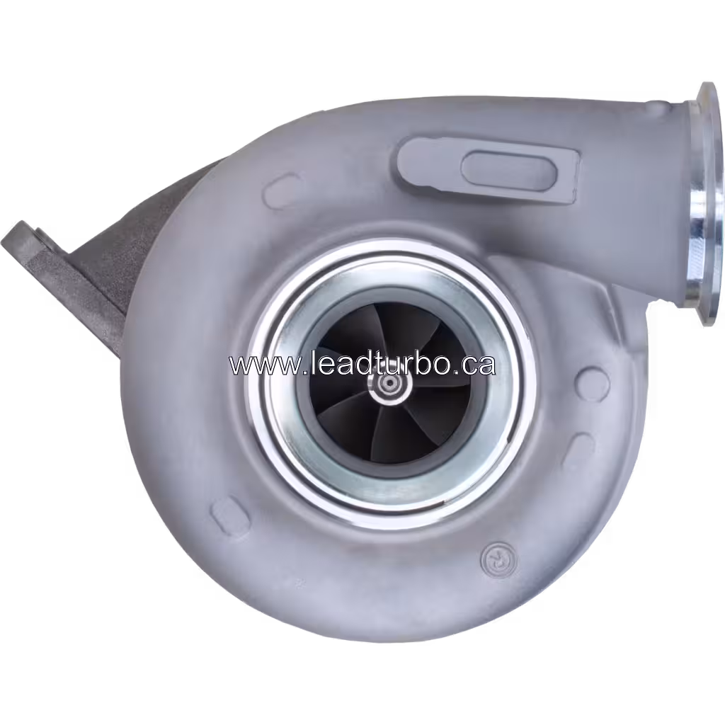 Détail du turbocompresseur diesel poids lourd