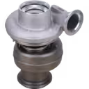 Vue avant du turbocompresseur Cummins ISX1