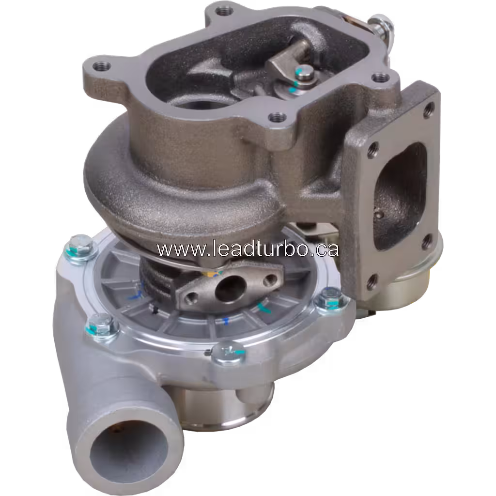 1008200FA040XZ HP55 Turbocharger Remplacement JAC HFC4DA1-2B bottom 45 degree view