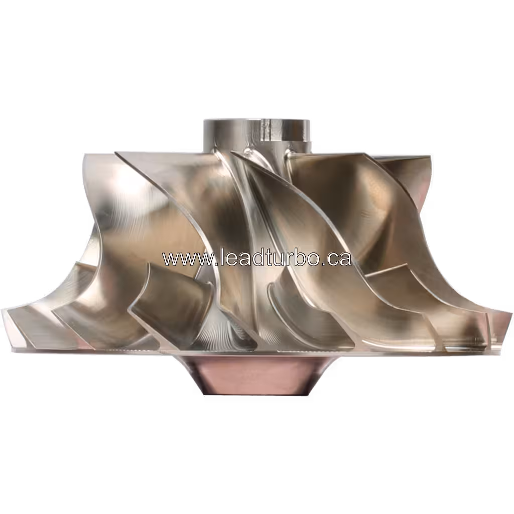 10R9493 CW compressor wheel front view for S510C004 turbocharger