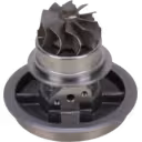 45-degree bottom view showing turbine housing and wheel of 1138319 core