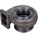 Turbine housing 171698 showing four mounting holes on inlet flange