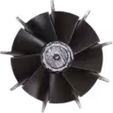 Détail roue turbine turbo 2KD-FTV 2.5L
