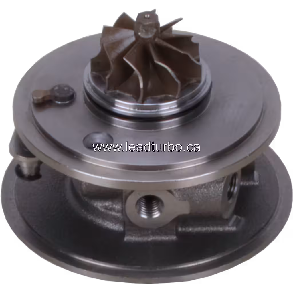 Bottom view showing compressor wheel of 17208-51010 core